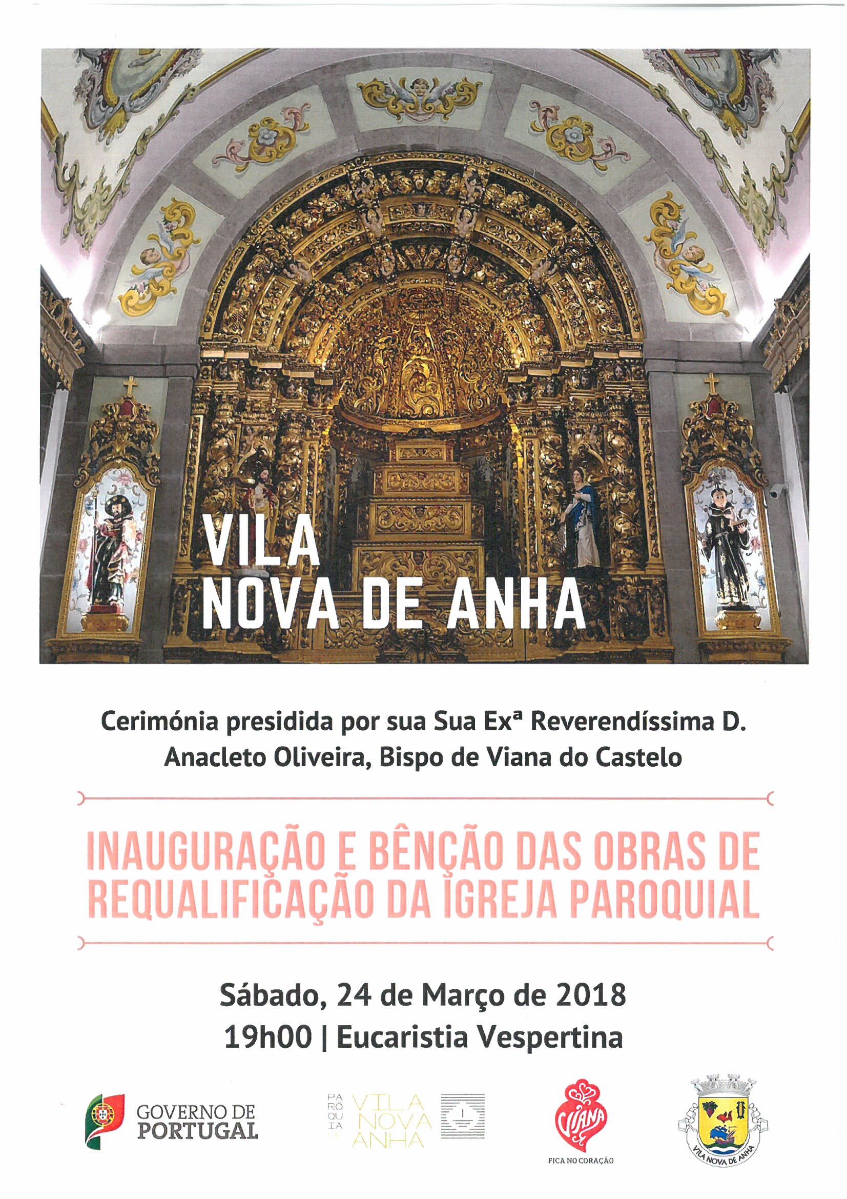Igreja de São Tiago de Anha reabre portas após oito meses de obras de restauro e conservação